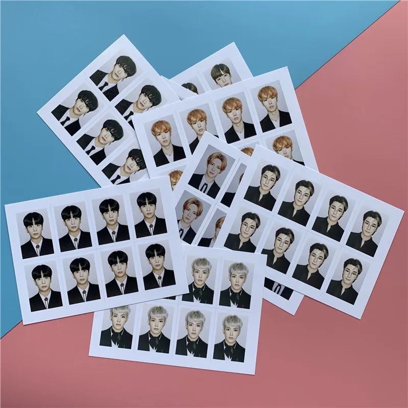 ATEEZ ZERO: FEVER Part.1 однодюймовые фотографии открытка для документов фото коллекция