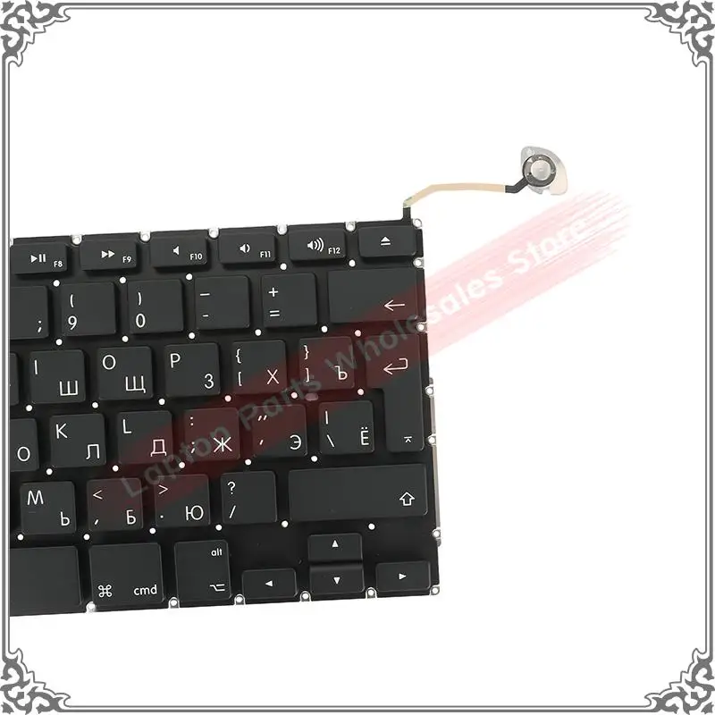 Клавиатура для ноутбука A1286 новая итальянская немецкая французская Azerty 2008 Macbook Pro
