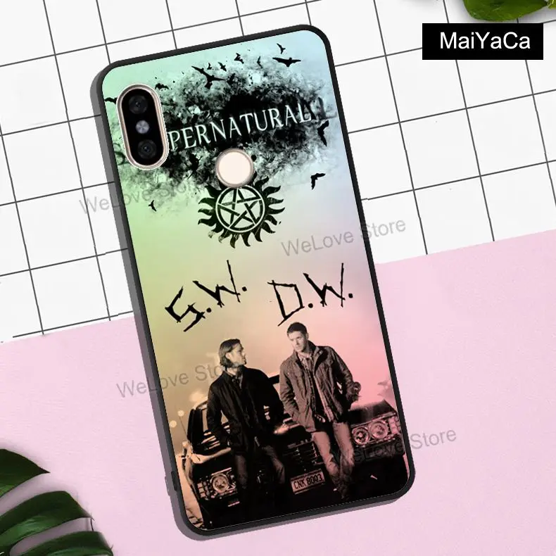 Сверхнатуральный символ для Xiaomi Redmi Note 11 10 9 8 Pro 10S 9A 9T Mi Lite 11T POCO X3 GT M3 M4 F3 чехол -