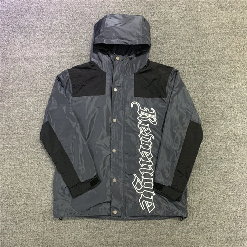 

Куртка Vengeance XXXtentacion для мужчин и женщин, водонепроницаемая ветровка, модная повседневная куртка с черепом, одежда, мужская модная одежда