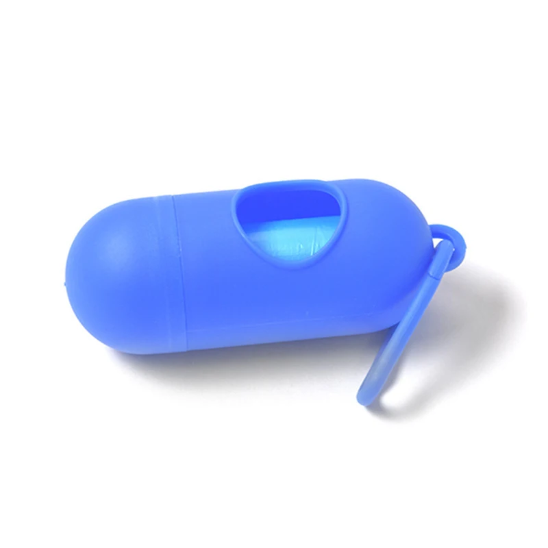 Практичный держатель для мусорных пакетов для собак "Pet Dog Poop Bag Dispenser" (10 цветов) в комплекте с пакетами для очистки мусора.