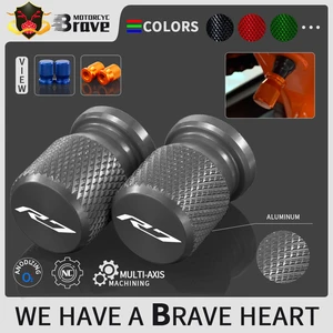 Motorcycle Accessorie Wheel Tire Valve Stem Caps CNC Airtight Covers For YAMAHA YZF R7 2021 2022 YZFR7 YZF-R7