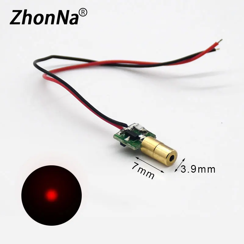 

Промышленный лазерный модуль ZhonNa 650 нм 5 мВт красный