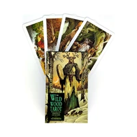 the wild wood tarot cards mystical guidance divination entertainment partys board game supports wholesale 78 sheetsbox