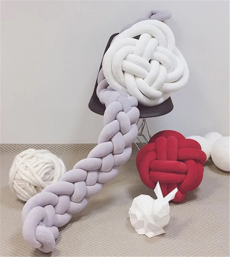 Оплетка-бампер для детской кроватки 4 пары