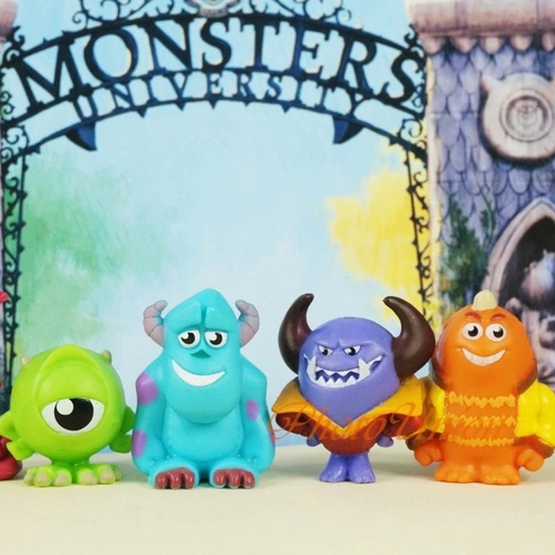 

Monsters University Mike Wazowski Mini Ornaments Cake Decoration Model Gift Toys For Girls Boy