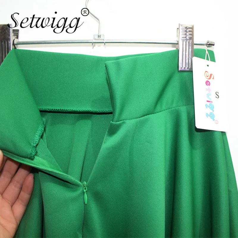 Женская Плиссированная Юбка миди с высокой талией на молнии|skater skirt|pleated midi skirtmidi