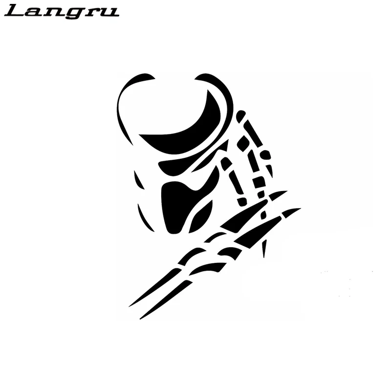 Langru 15*12 см Автомобильная наклейка украшение лобовое стекло бампер гладкая