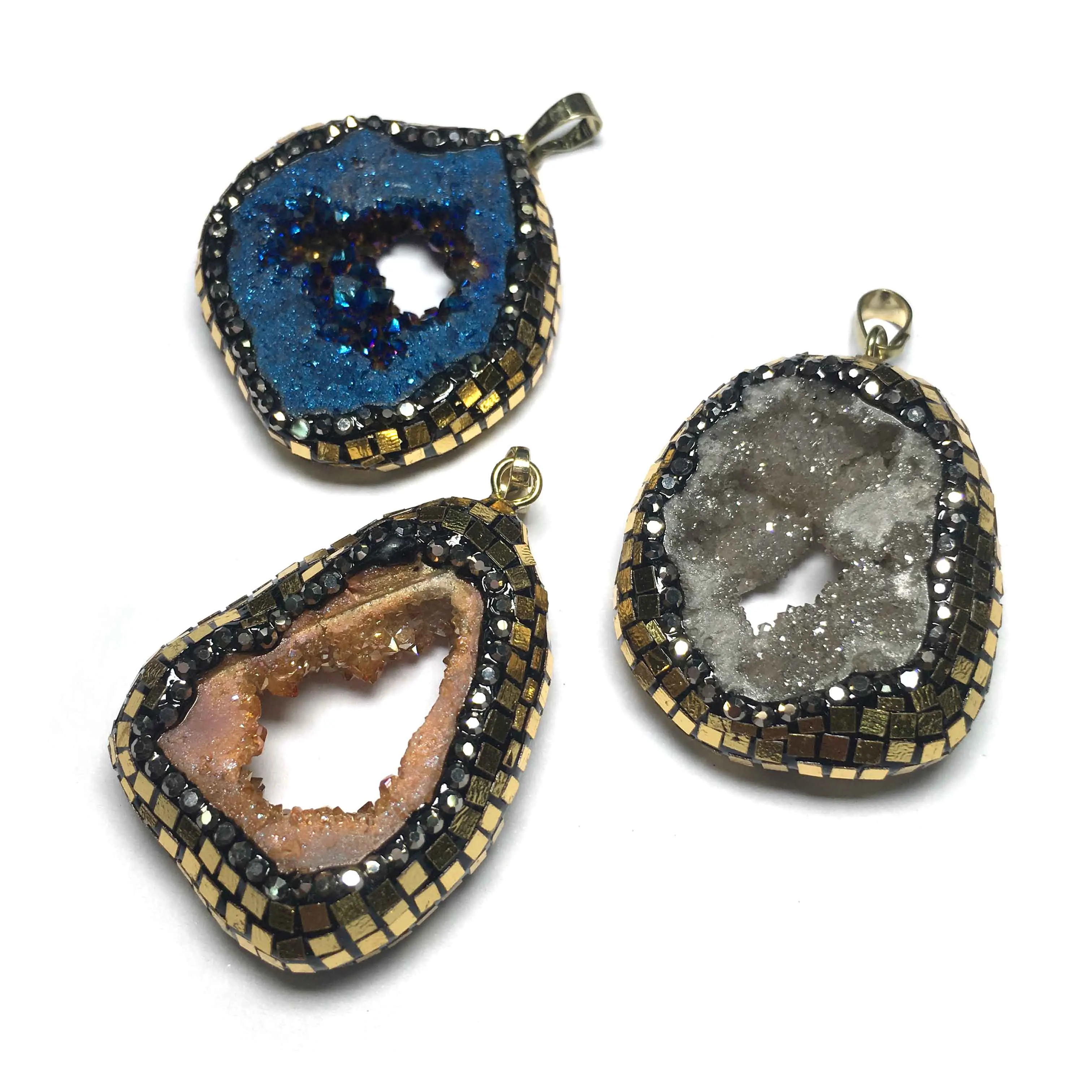 Новинка 2020 женская подвеска с кристаллами в разных стилях сделай сам ювелирные