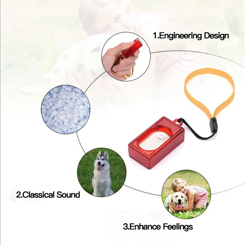 

Dog Pet Whistle Clicker Pet Dog Trainer Aid Guide With Rope Dog Training Whistle Dog Products Pet Supplies Without Battery