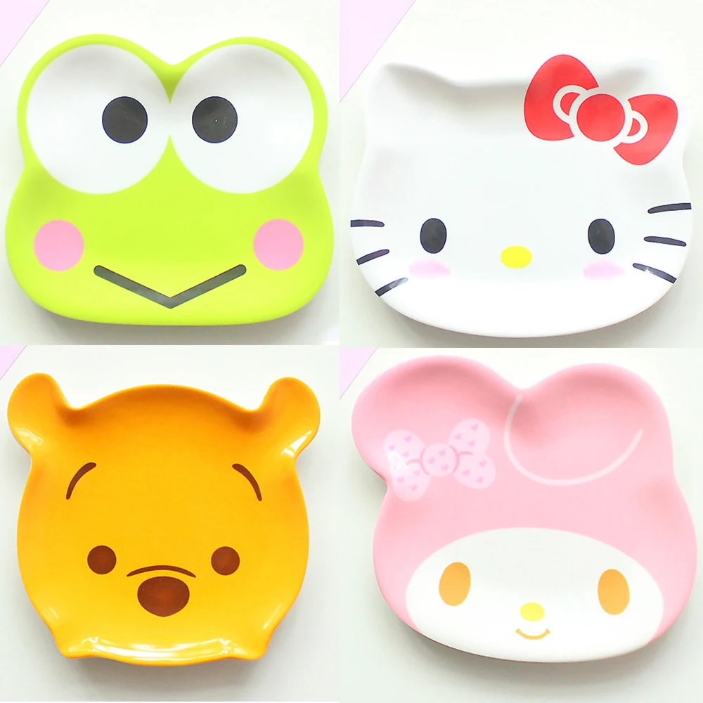Mini Dish Frog Star Shape Cat Plate Tableware Miniatures Cup Or Snacks Fruit Sushi Cute Cartoon | Дом и сад