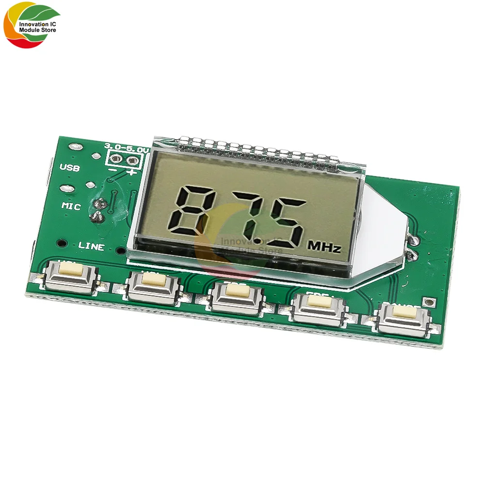 Цифровой стерео FM-радиоприемник устройство связи компьютерный аудиопередатчик