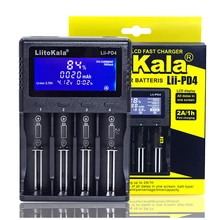 Genuine/Original Liitokala Lii-PD4 18650 Charger 1.2V 3.2V 3.7V 3.85V AA / AAA 26650 16340 25500 NiMH Lithium battery charger