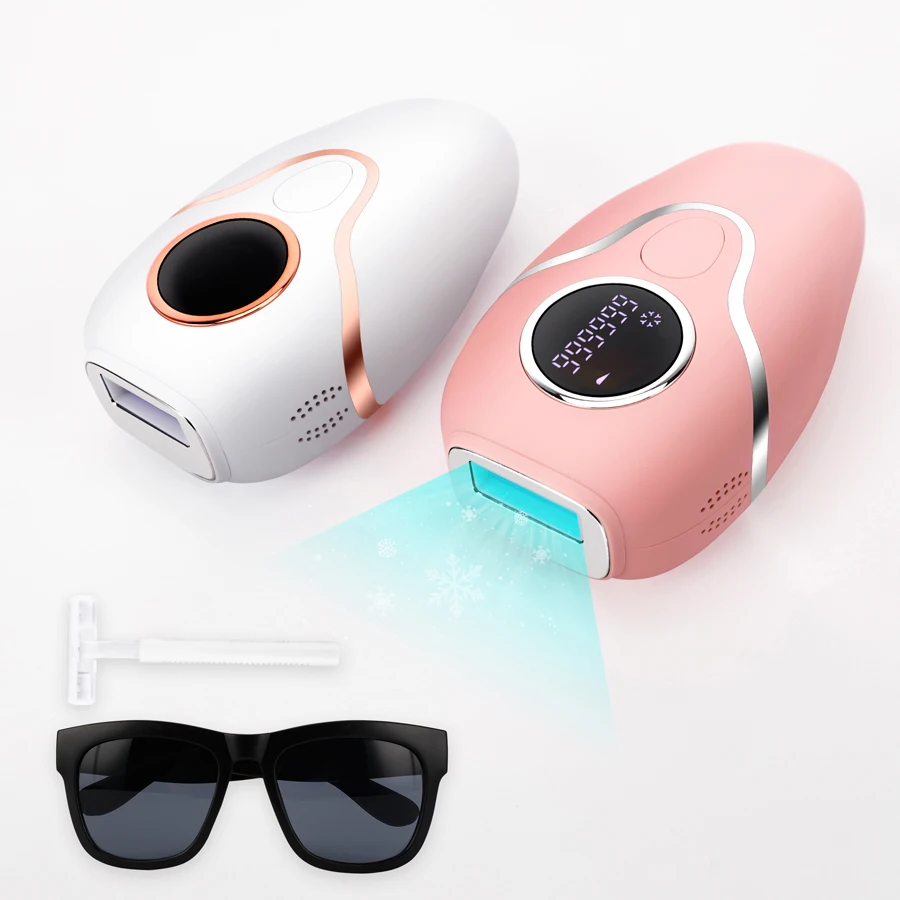 

Free shipping New design 999999 flash Home permanent hair removal device ice cooling ipl hair removal machine