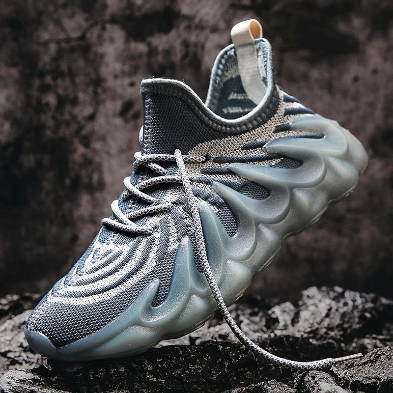 

Men Shoes Air Mesh Casual Shoes Summer Lace Up Trainers Light Soft Breathable Sneakers Men Chaussure Homme Sport Shoes Big Size