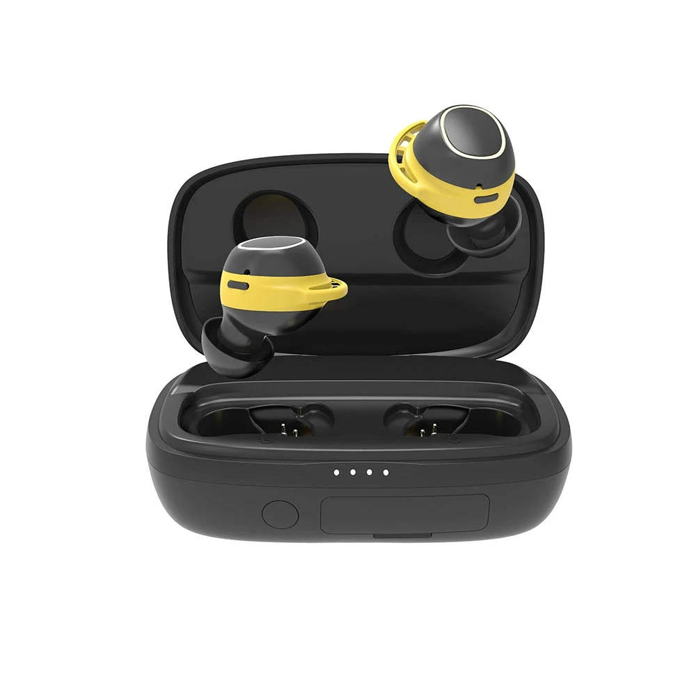 Наушники Hiper TWS CROSS V2 HTW HDX9 беспроводные 20 20000 Гц Bluetooth 5.0 2x35 мАч 2600 с микрофоном IPX7