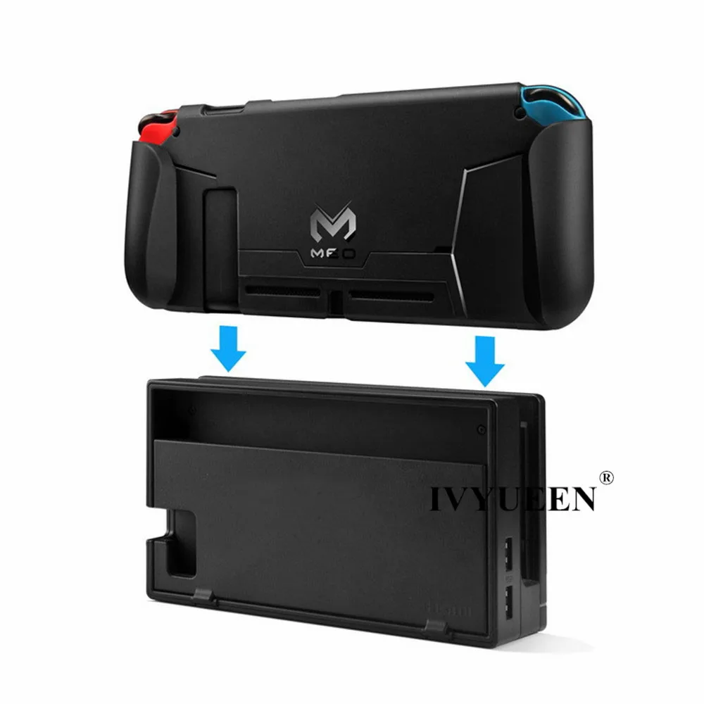 IVYUEEN 7 в 1 для Nintendo doswitch NS консоль дорожная сумка для переноски и закаленное стекло пленка и твердая оболочка аналоговая защитная накладка крышка