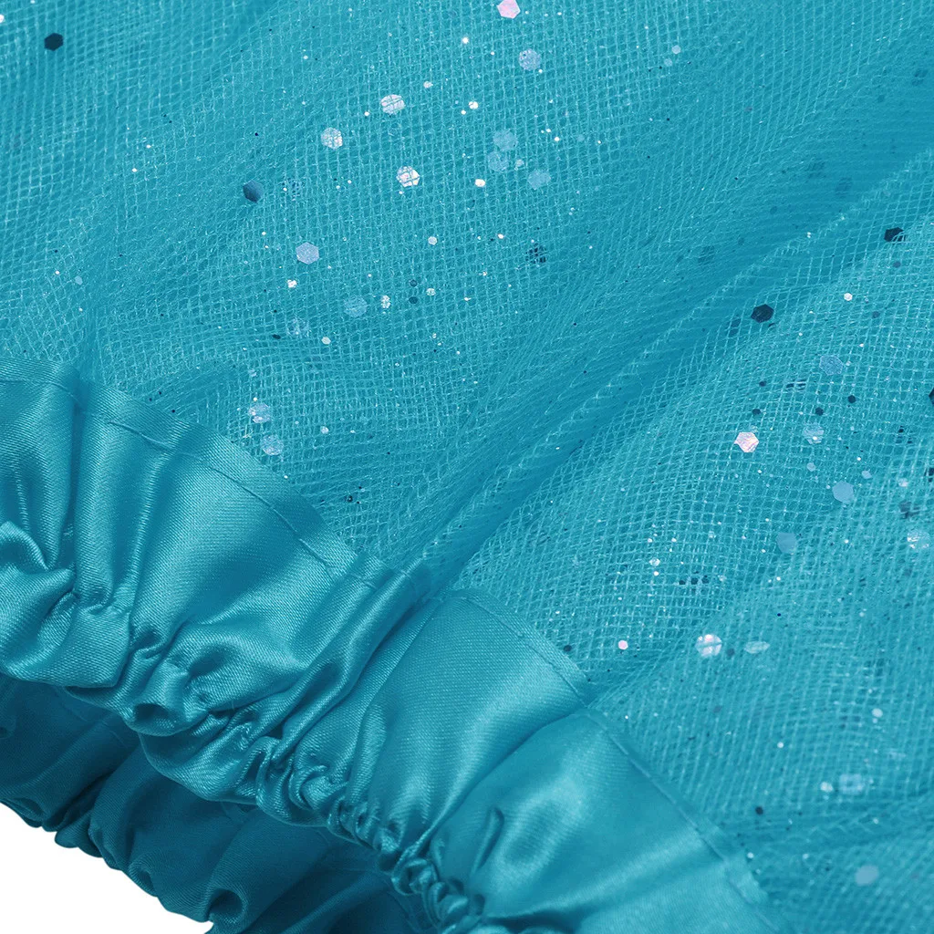 Лето 2021 Женские блестками разноцветными эластичная 3 Многослойные короткие