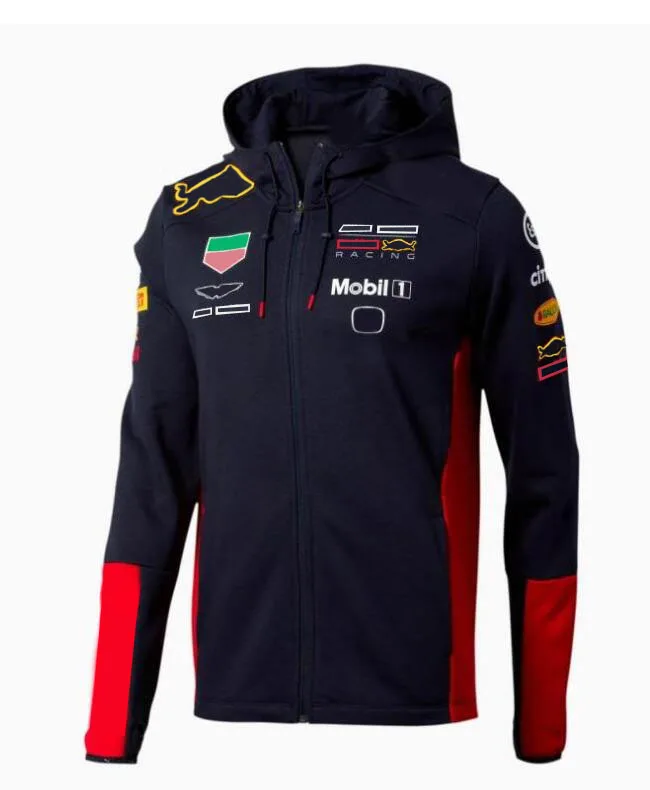 

F1 racing jacket, new hooded zipper sweatshirt, the same style customization