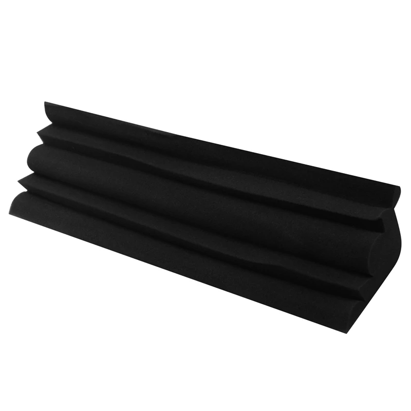 

4Pcs 12 x 12 x 48 cm Acoustic Soundproof Foam Flame Retardant Bass Trap Sound Absorption Studio Corner Foam High Density