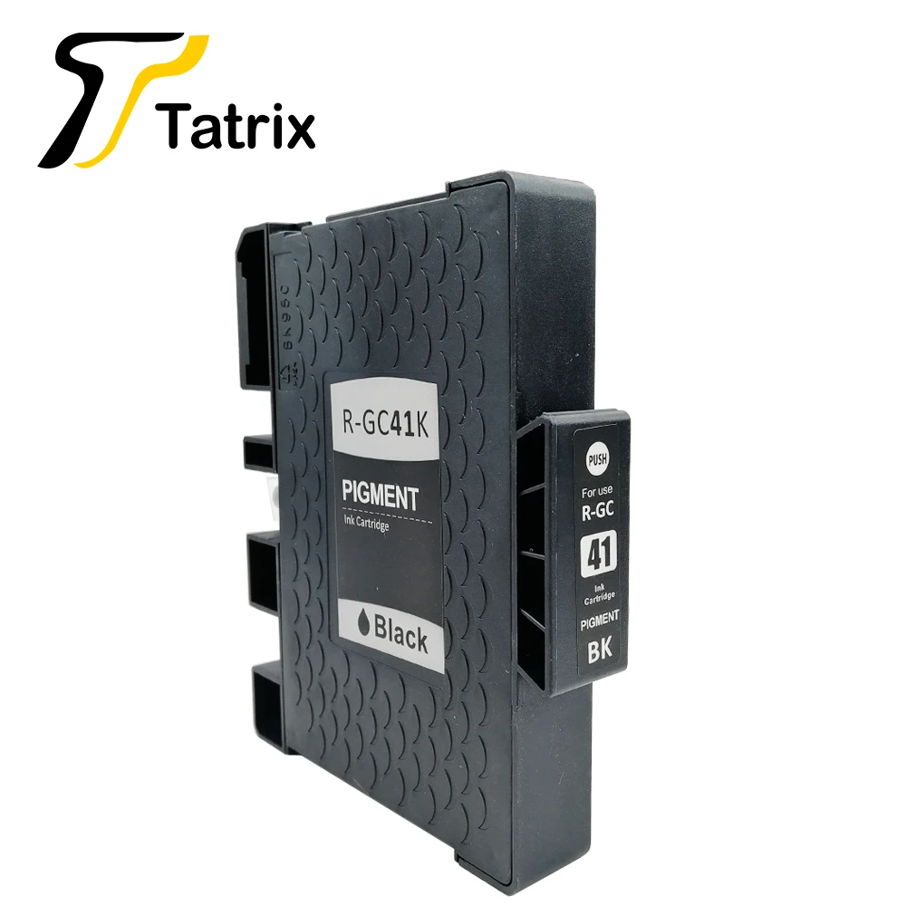 Картридж Tatrix для Ricoh GC41 совместимый с G 3110DNw/3110 SFNw/3100SNw/2100N/3110DN/7100DN пигментными