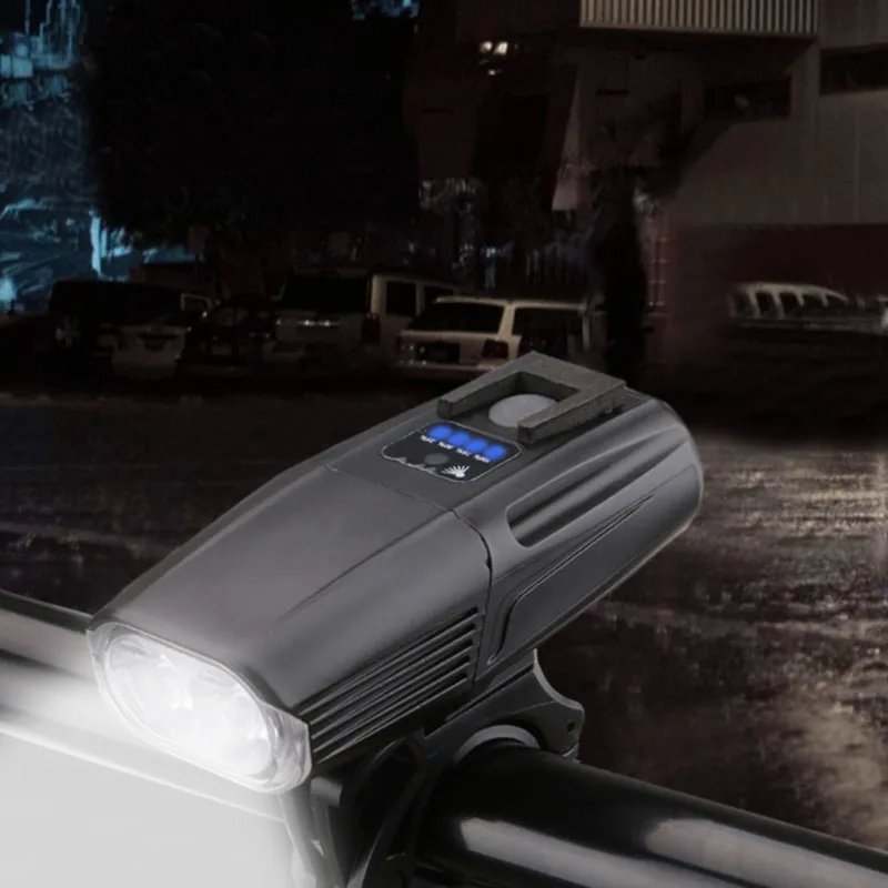 

T6 Bicycle Light LED Flashlight Cycling Front USB Flashlight