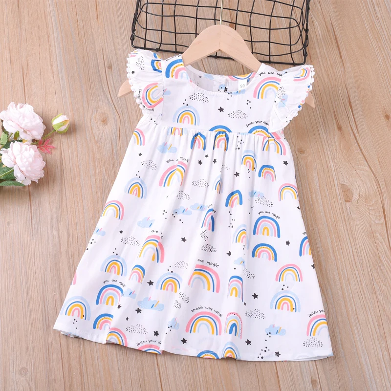 

Girls Sweet Dress 2021 Summer Korea Style Kids Clothing Princess Dress Party Dress Children's Dresses Dresses For Girls