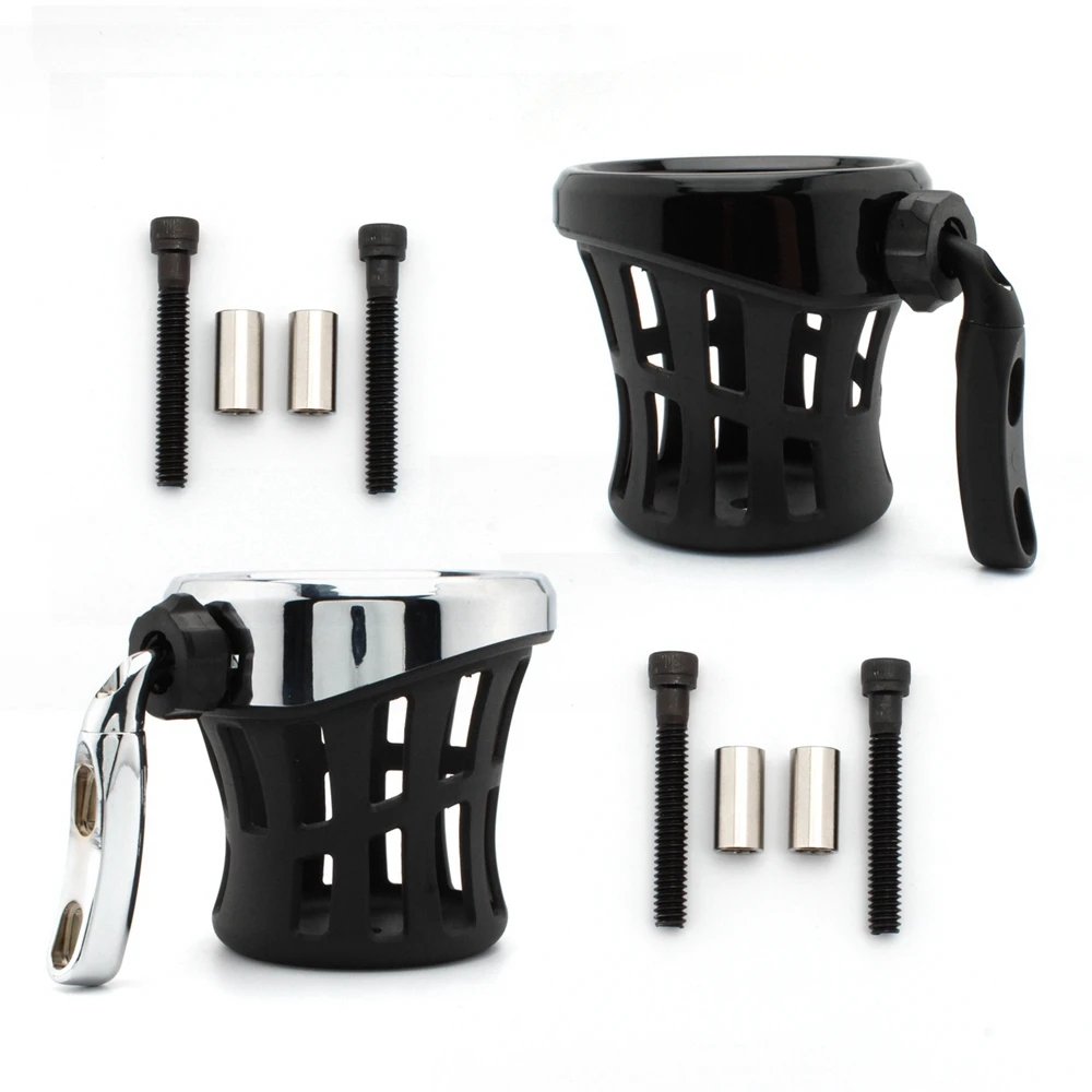 Precio Soporte Para Manillar De Motocicleta Harley Road King Electra Glide Sportster Dyna Softail, Copa De Bebida Montada En El Conductor, 1996-UP