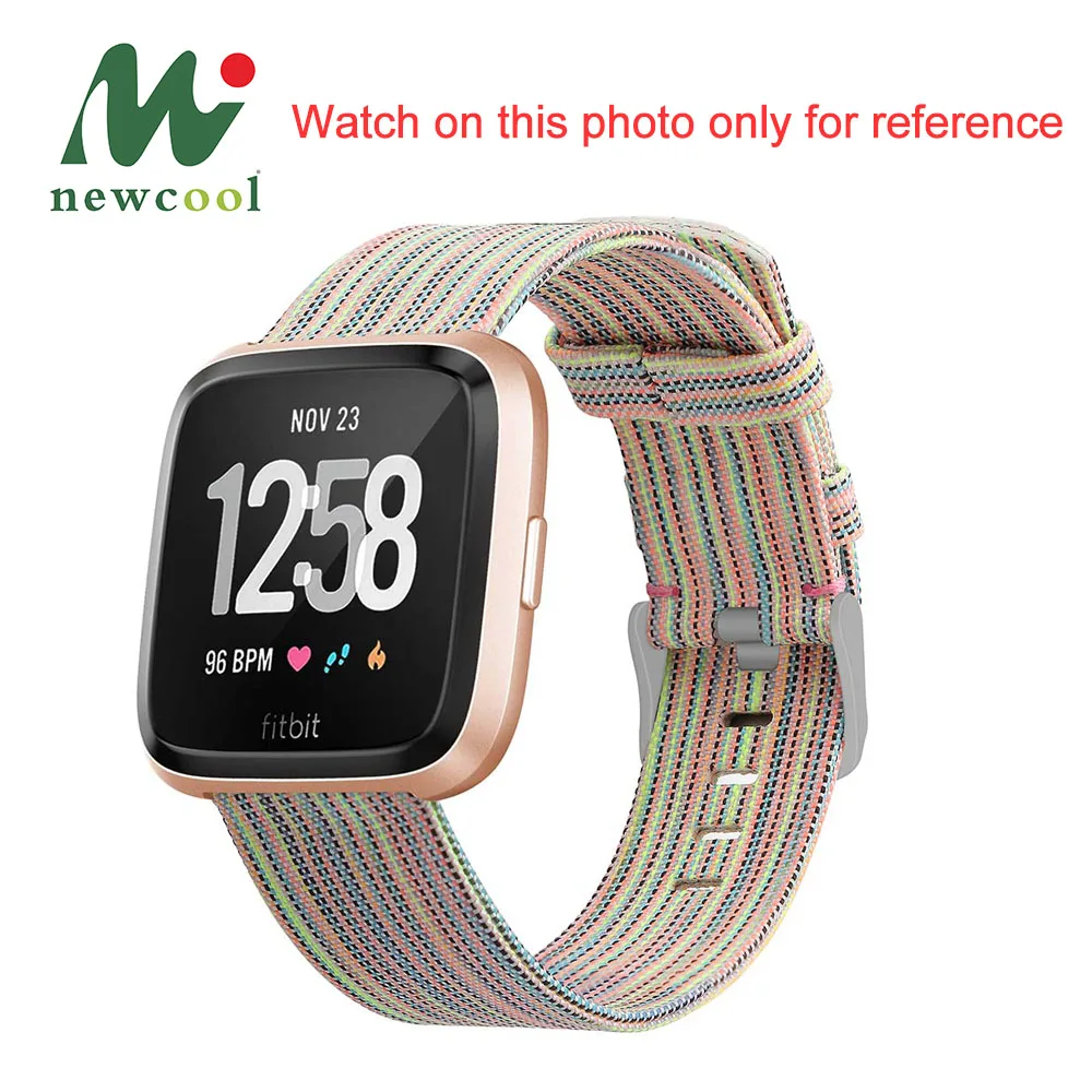 Ремешок тканевый для мужских и женских часов нейлоновый сменный Браслет фитнес