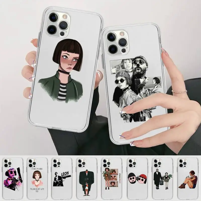 

Leon：The Professional Phone Case for iPhone 13 12 mini 11 pro Xs max Xr X 8 7 6 6s Plus 5s cover