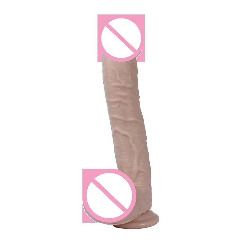 Имитация под заказ двойной твердости пенис из ПВХ сверхдлинный и большой диаметр