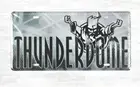 Оловянная табличка Thunderdome для автомобиля, плакат, уличное настенное искусство