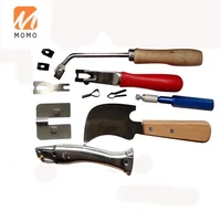Multi Hand Groover With Crescent Moon Knife And Weld Nozzle PVC Vinyl Floor Weld Kit, Flooring Installation Tools (9 items)