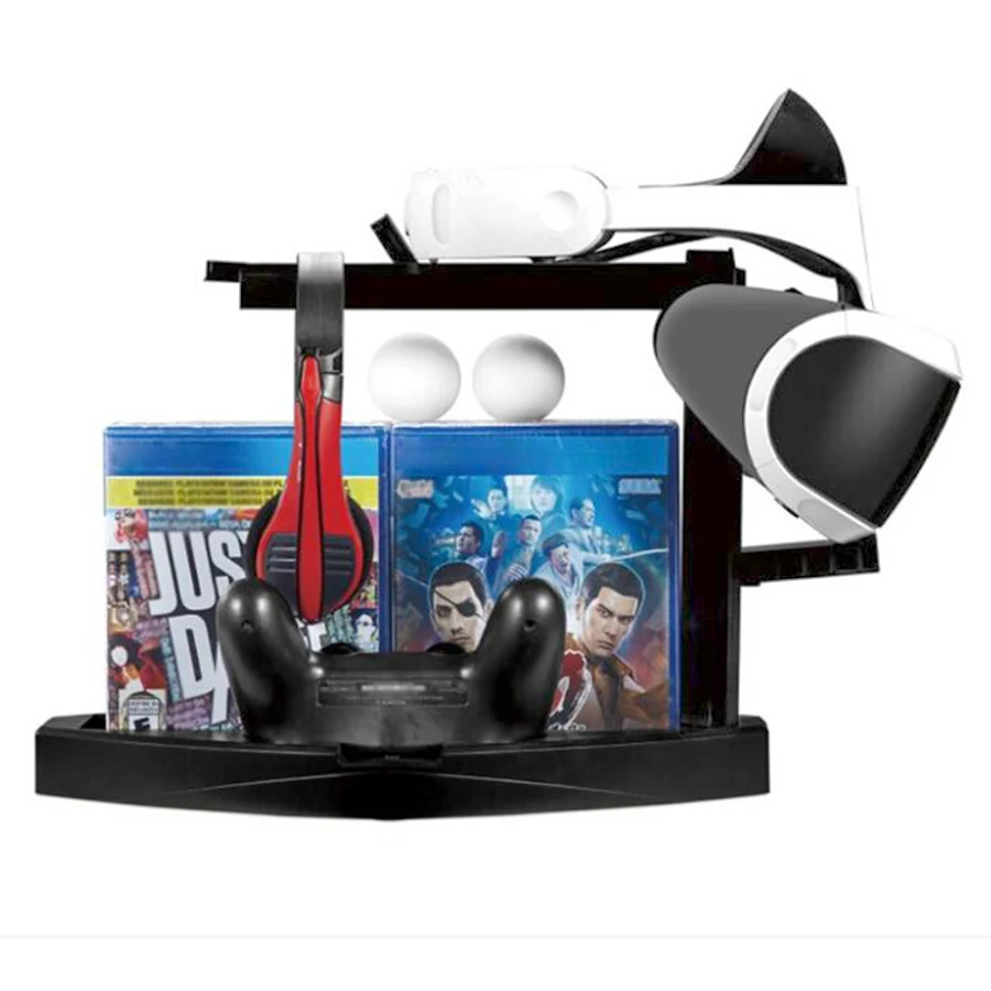 Для PS4 PS Move контроллер зарядная станция Зарядное устройство Док-станция для Очки