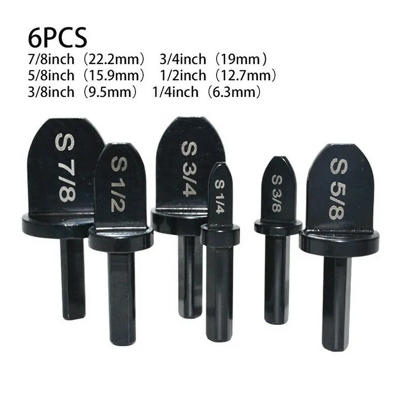 

High Quality 6* Air Conditioner Copper Tube Expander Drill Bit Set Tube Flaring