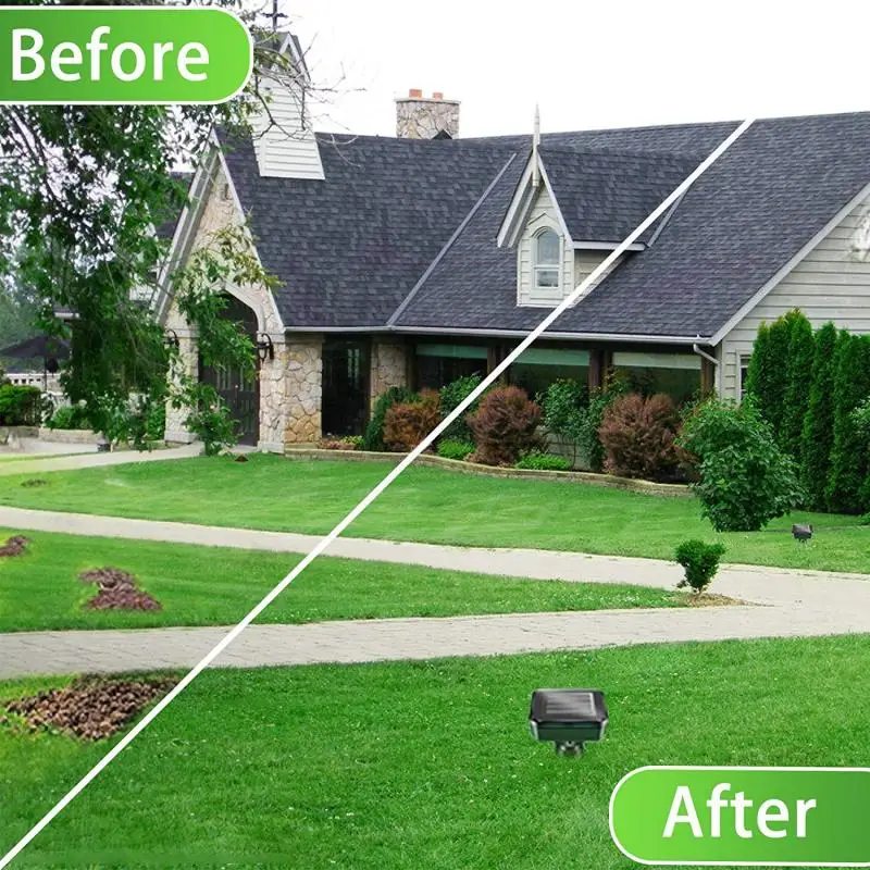 4 шт. уличные солнечные репелленты для Кротов и крыс искусственные мыши