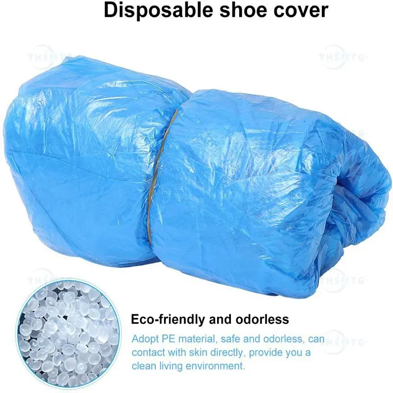 

Shoes Cover Overshoes Automatic T-Buckle Machine 100-400Pcs Waterproof Dispensers Plastic & Non-Woven Dust-proof Boot Covers