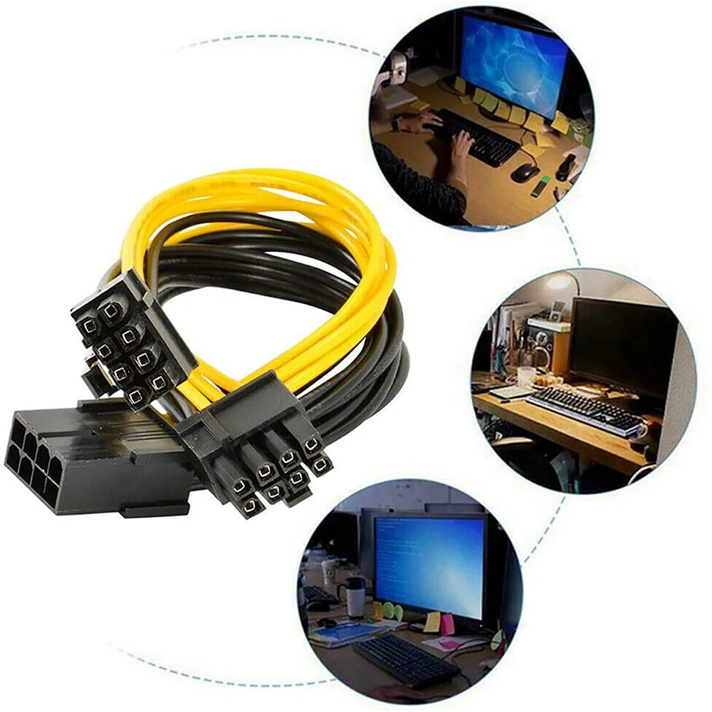 PCI-e 8-контактный штекер-двойной (6 + 2) штекер PCI Express кабель адаптера питания для
