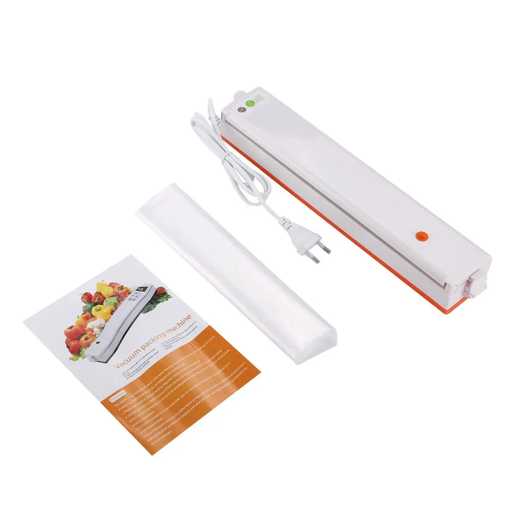 

Household Food Vacuum Sealer Packaging Machine Film Sealer Portable Vacuum Packer 220V/110V Including Bags For Kitchen