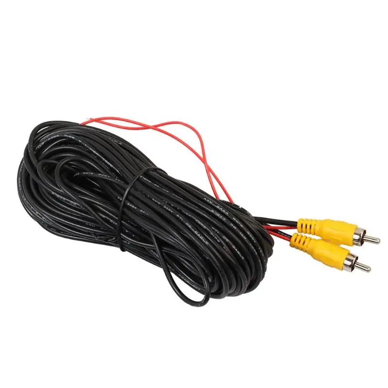 10/12/15/20 м RCA кабель со штыревыми соединителями на обоих концах для подключения