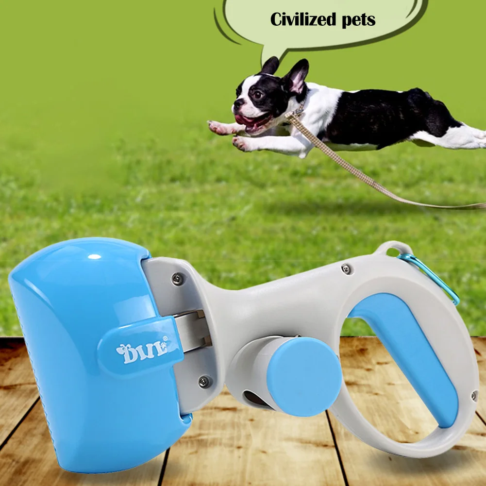

Dog Excrement Collector Pooper Scooper Jaw Poop Scoop Dog Picker Collector with Portable Hook Portable Outdoor Outdoor