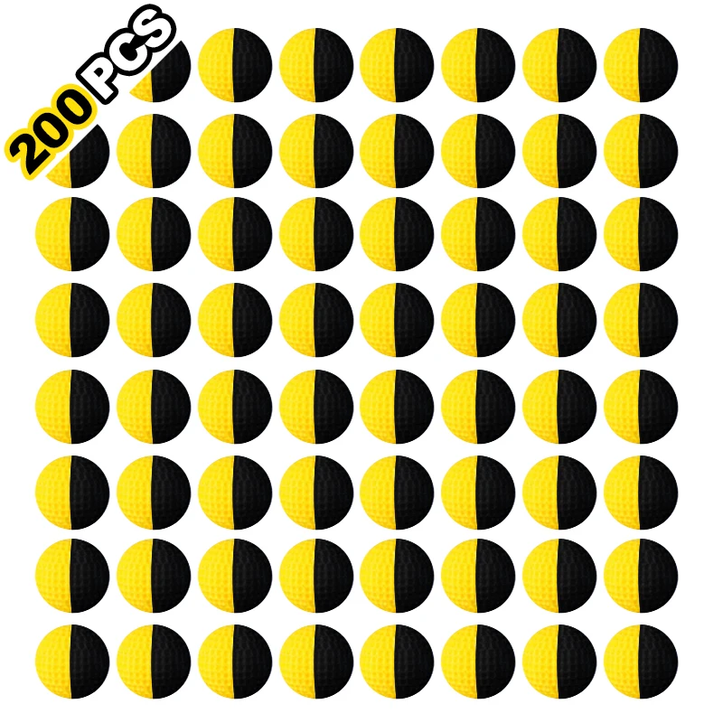 Yellow Black 200pcs 200 патронов для Nerf Rival заправка Rival игрушка дартс пистолет пули для Rival Nerf игрушка мячик для пистолета дротика для Nerf Rival Apollo Zeus пистолет - Цвет: Yellow Black 200pcs