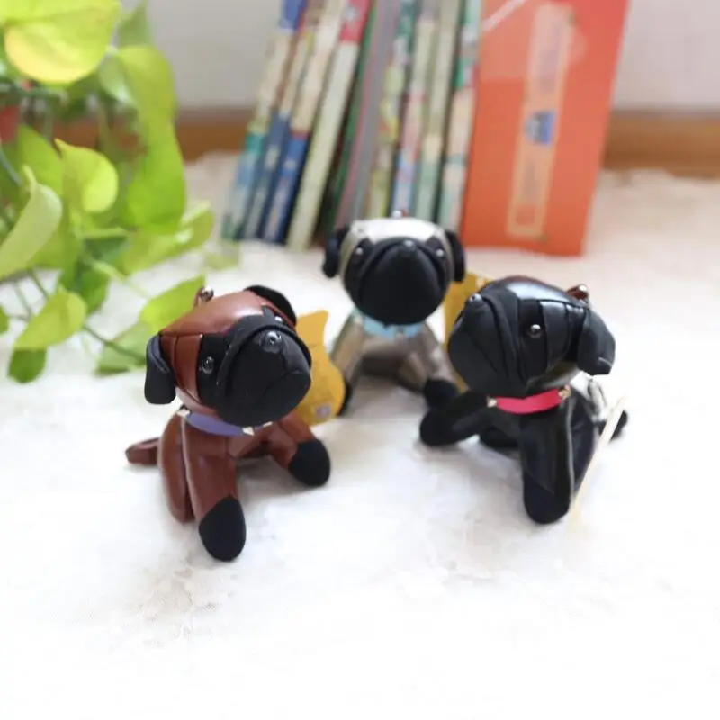 Цепочка для ключей с собакой из искусственной кожи китайский шэр пей брелки