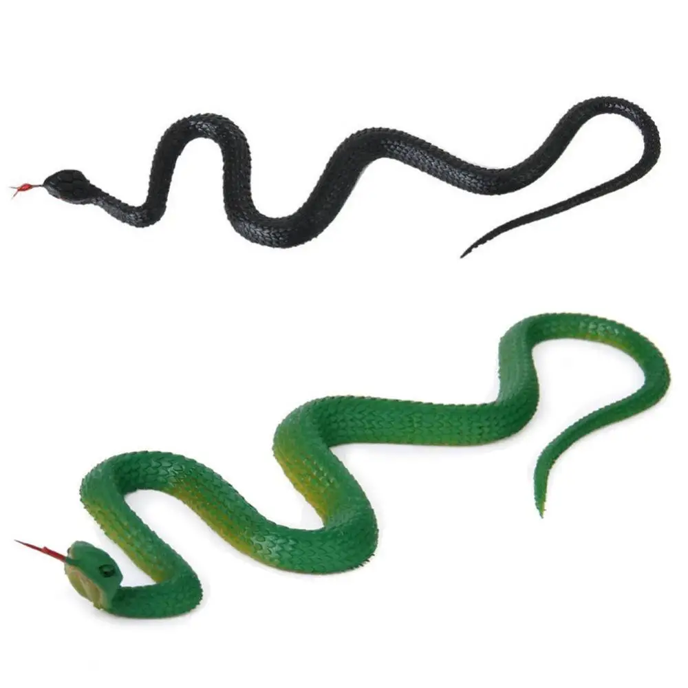 

Halloween Prank Prop For Decor High Simulation Snake Toy Gift Kids Gag Prank Jokes Toys Animals Model Funny Scary Snake Toys