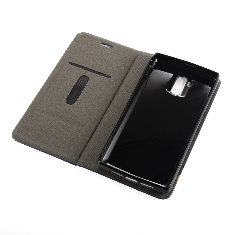 Чехол-бумажник из искусственной кожи Для Doogee N100 деловой чехол для телефона