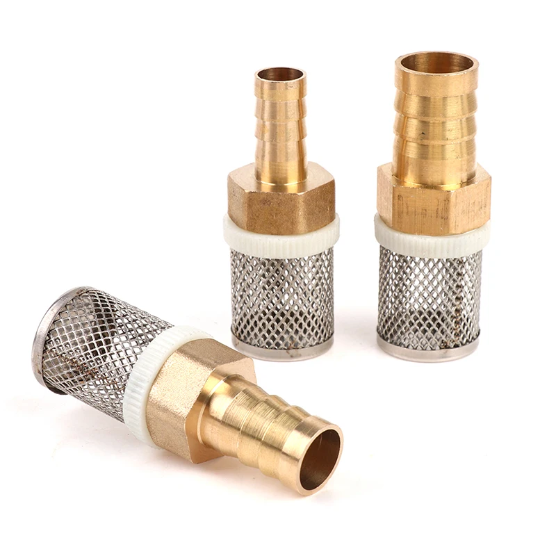 

Фильтр для шланга 6-19 мм, латунный фильтр для полива сада и Мойки автомобиля, сетчатый фильтр из нержавеющей стали