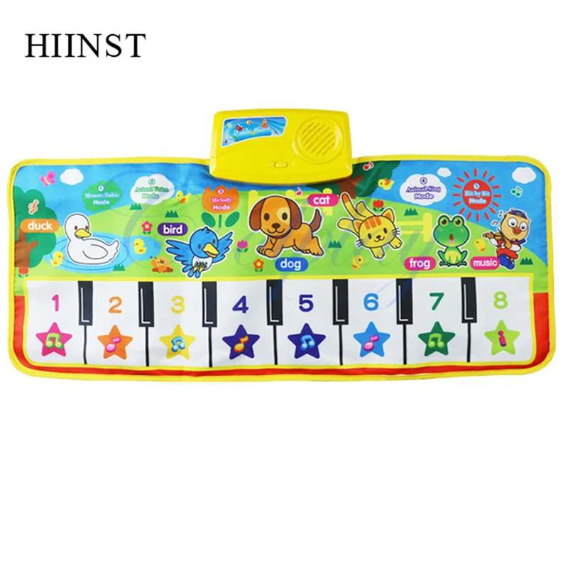 HIINST вокальные игрушки поющие гимнастические музыкальные Ковровые Коврики