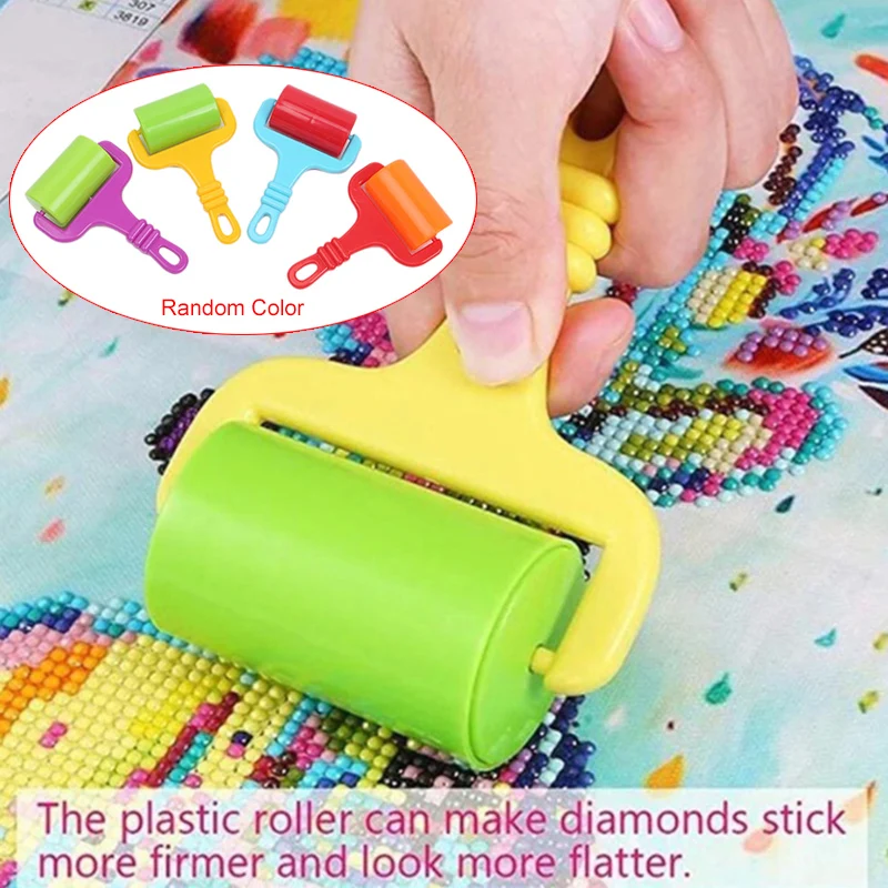 

5D Diamond Painting Roller Plastic Rubber Roller DIY Craft Clay Flattening Pressing Smoothing Tools-37