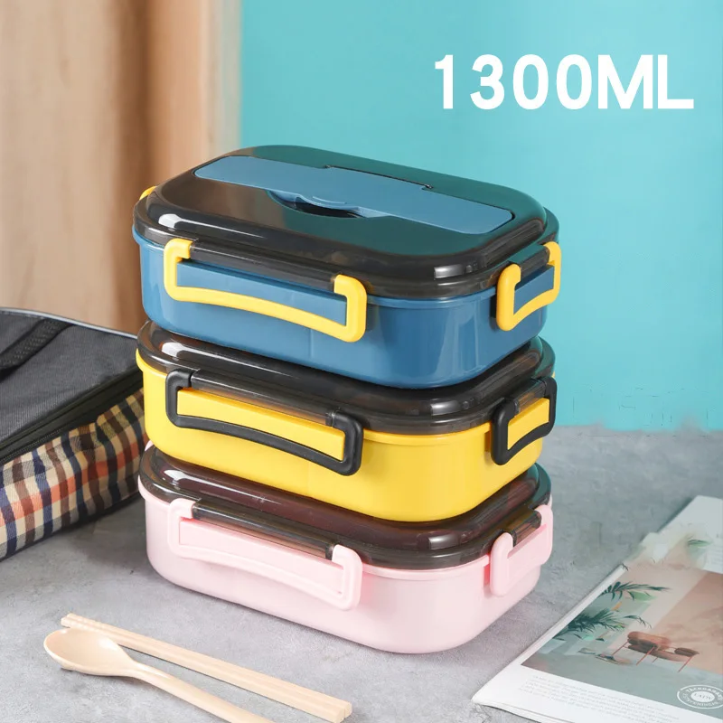 Коробка Bento пищевой контейнер в японском стиле изолированный для завтрака