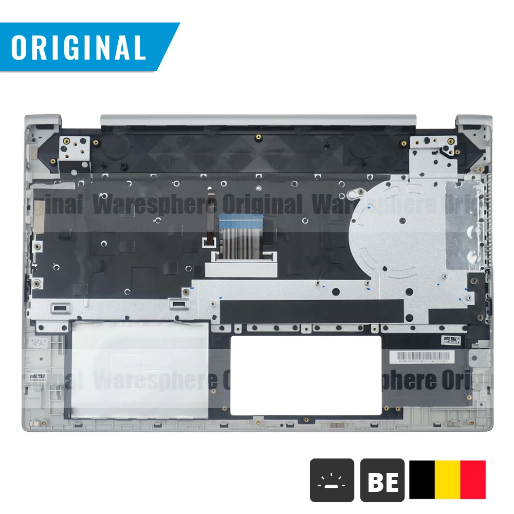 

New Original Palmrest for HP X360 15-CR 15-CR0051OD 15-cr0000TU Top Cover Upper Case with BE Belgium Backlit Keyboard